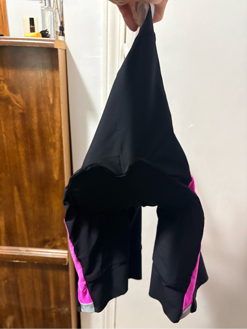 Castelli Women’s Black Bike Shorts with Pink Accent - Picture 3 of 5